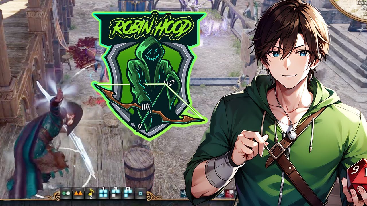 My most asked for #baldursgate3 build, Robin Hood! Asked by TONS like @williamwood2037