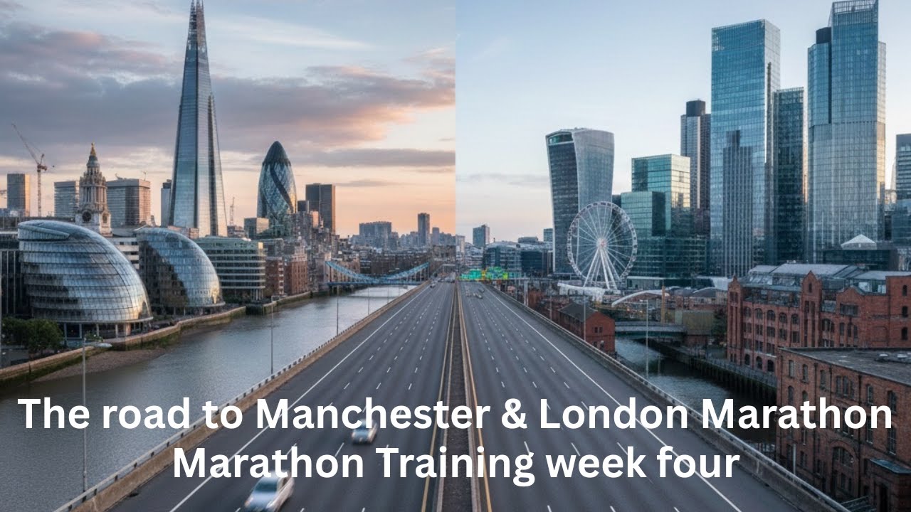 Manchester Marathon Training Week 4 - Feeling good but tired