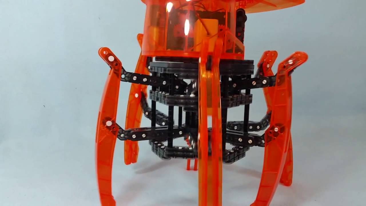 Hexbug Spider Robotics Kit Blogger Review - YouTube