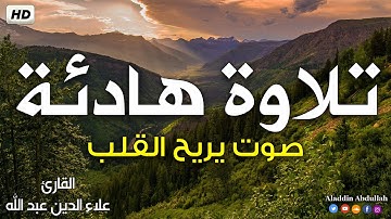 إن الذين سبقت لهم منا الحسنى #تلاوة هادئة بصوت يريح القلب💚 ||القارئ علاء الدين عبد الله