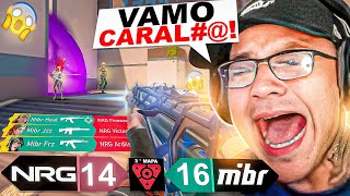 MIBR CALA A BOCA DOS HATERS COM VITÓRIA EMOCIONANTE CONTRA NRG! *quase infartei*