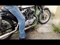 Cold start cv40 1979 amf harleydavidson xlh1000 ironhead sportster