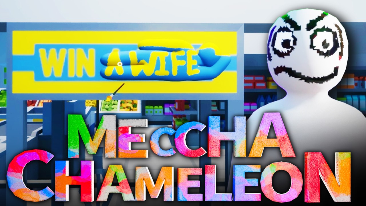 Meccha Chameleon is Game of the Year! - Hide and Seek Painting Game!