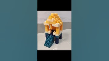 Building blocks Small House/Satisfying DIY Lego/Lego blocks/lego bricks #lego