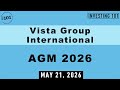 Vista Group AGM 2026 | Cinema Management SaaS Platform Migration Progress Shared With Backers