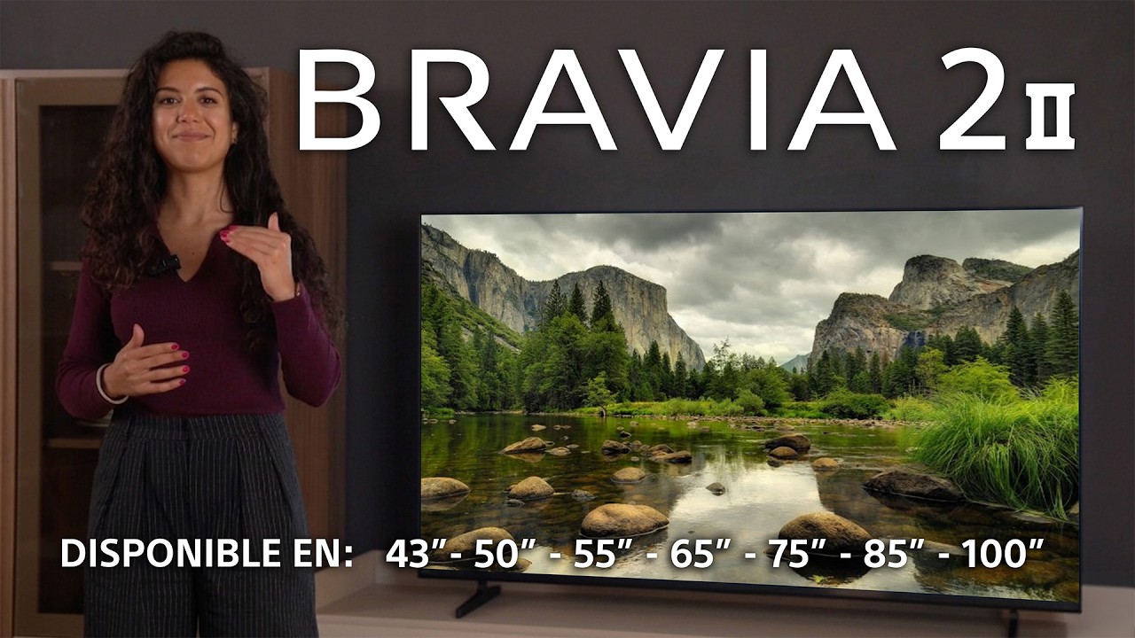 BRAVIA 2 II de Sony | El Smart TV 4K con colores vivos y Google TV que te lleva el cine a casa