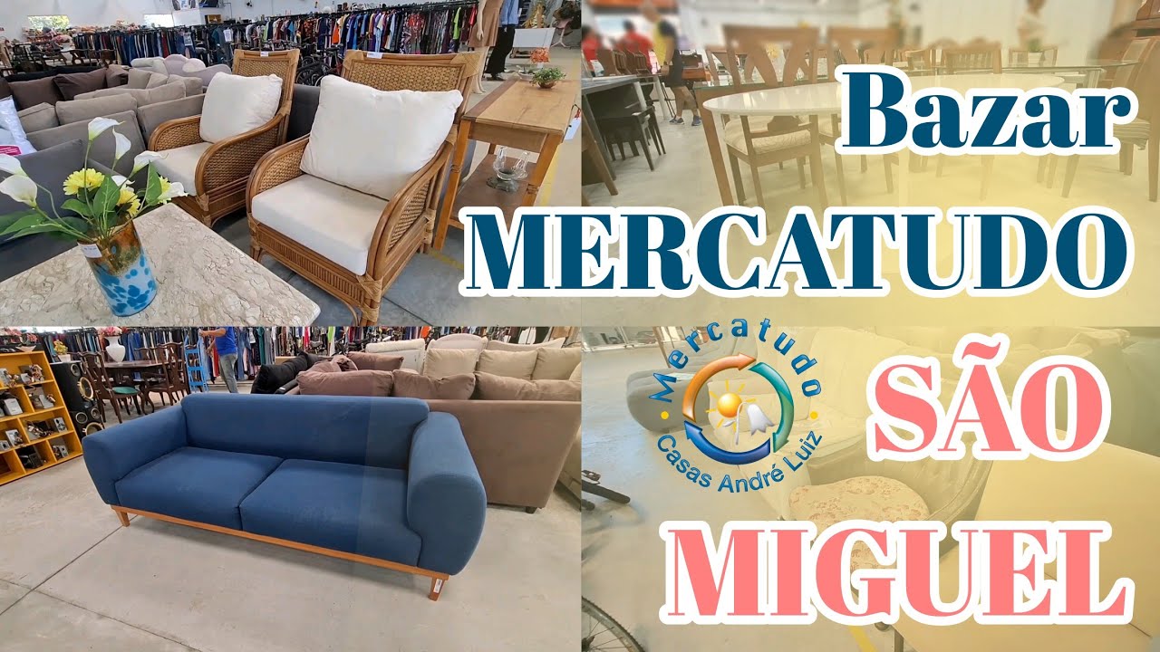MERCATUDO SÃO MIGUEL - Bazar Casas André  Luiz - o bazar beneficente de SP