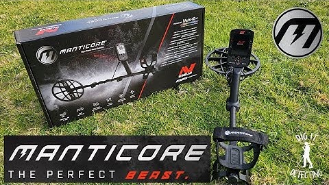 MINELAB MANTICORE Unbox & Setup. First Look! THE BEAST