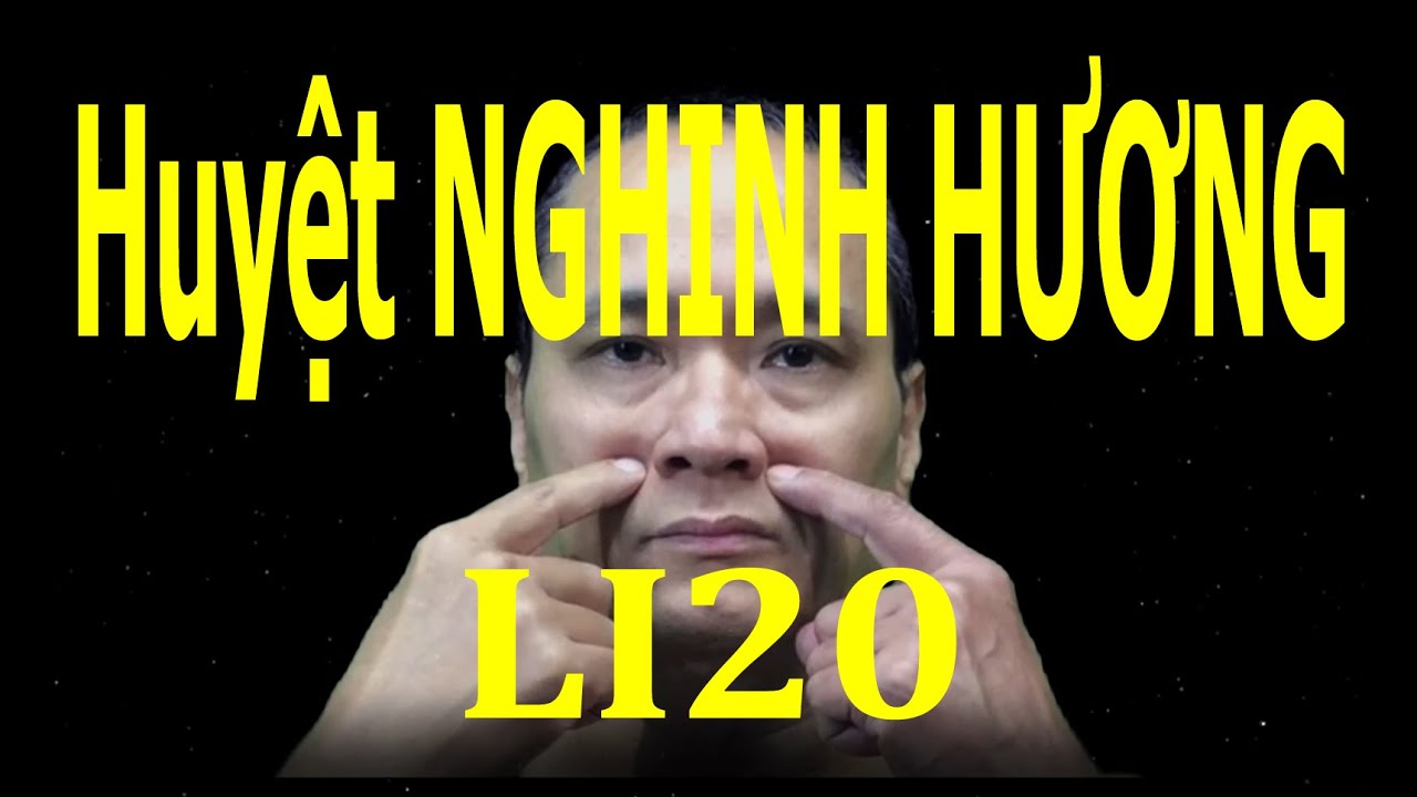 LI20 | Huyệt Nghênh hương | Huyệt Nghinh hương | Kinh Thủ dương minh đại trường | Acupoint VIKUDO