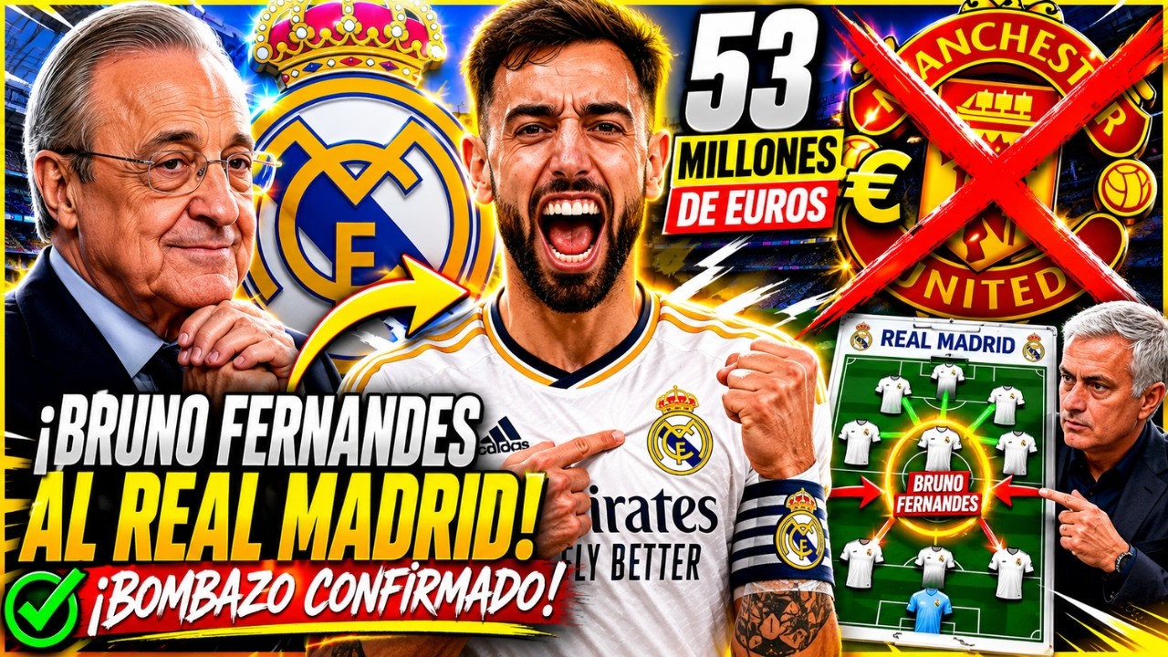 Bruno Fernandes y Real Madrid: el gran bombazo que divide
