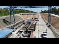 Строительство моста через Волгу / левый берег / bridge construction / 14 мая 2021 / Тольятти /Russia