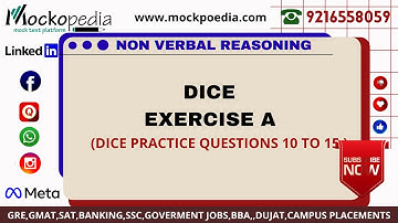 DICE EXE.1 PRACTICE Q10 to 15 : MockoPedia
