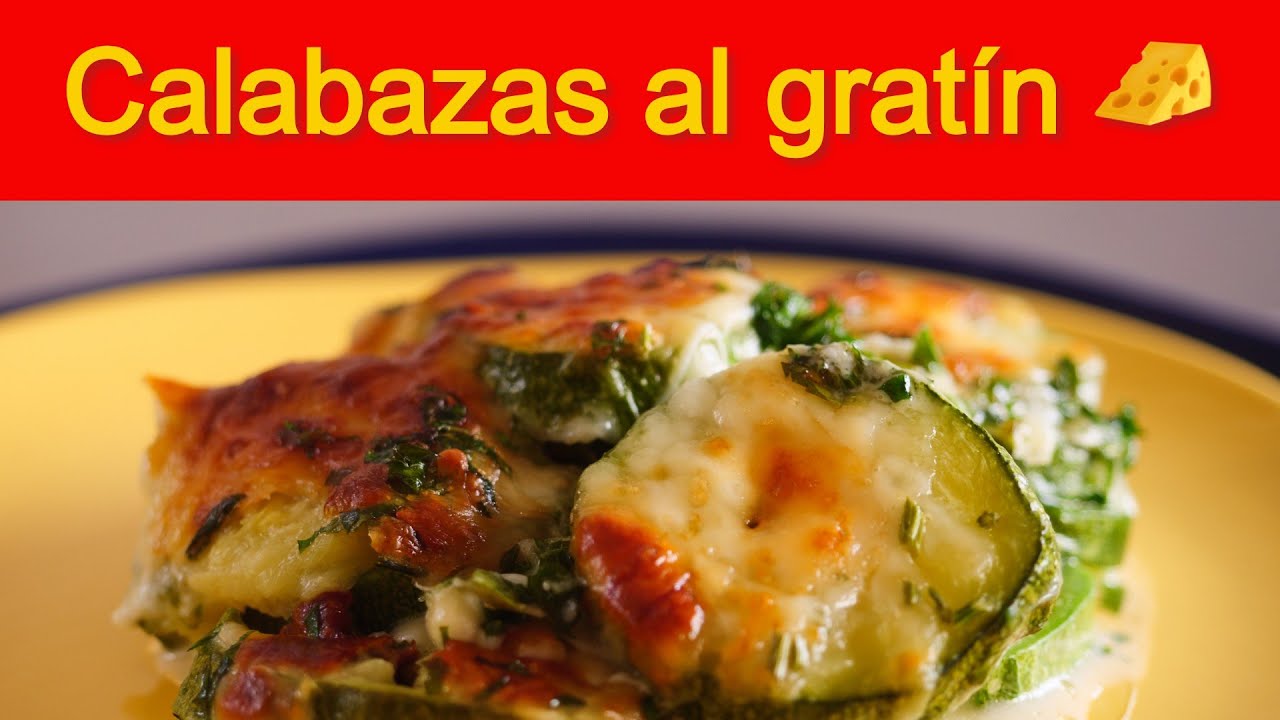 Calabazas al gratín 🧀 o Budín de calabacitas 💯#CocinaFácil #CocinaMexicana