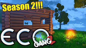GangZ Eco - Multiplayer Eco Gameplay - Season 2 Episode 1 - Getting Started