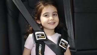 Small Black, Lightweight, Compact, Portable Car Seat