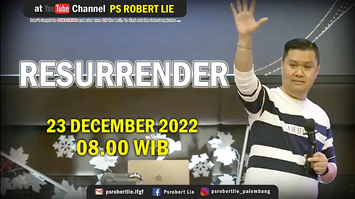 AMEN | Ps ROBERT LIE | "RESURRENDER"