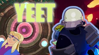 Risk of Rain 2: How to use momentum glitch with Mercenary (Alloy Worship Unit YEET) 1.0 READ DESC.