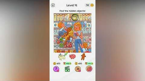 Braindom Level 41 Find the hidden objects!q