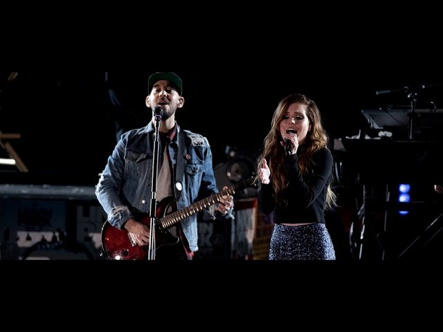 Linkin Park & Steven McKellar & Sydney Sierota - Waiting For The End (Live Hollywood Bowl 2017) class=