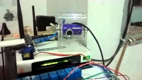 Arduino and OpenWrt Controlling Relays and Webcam #1