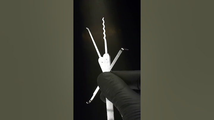 Get started picking locks for less than $10 - Covert Instruments “FNG”