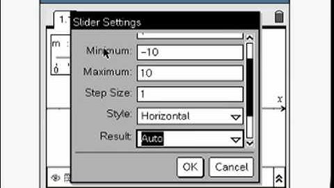 TI-Nspire Mini-Tutorial: Exploring Linear Functions with Sliders