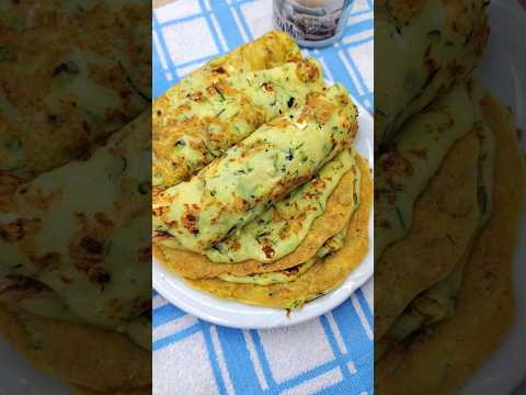 Хочу лета🌞Блинчики из кабачков||лучший рецепт#shorts#summer#pancakes#zucchini