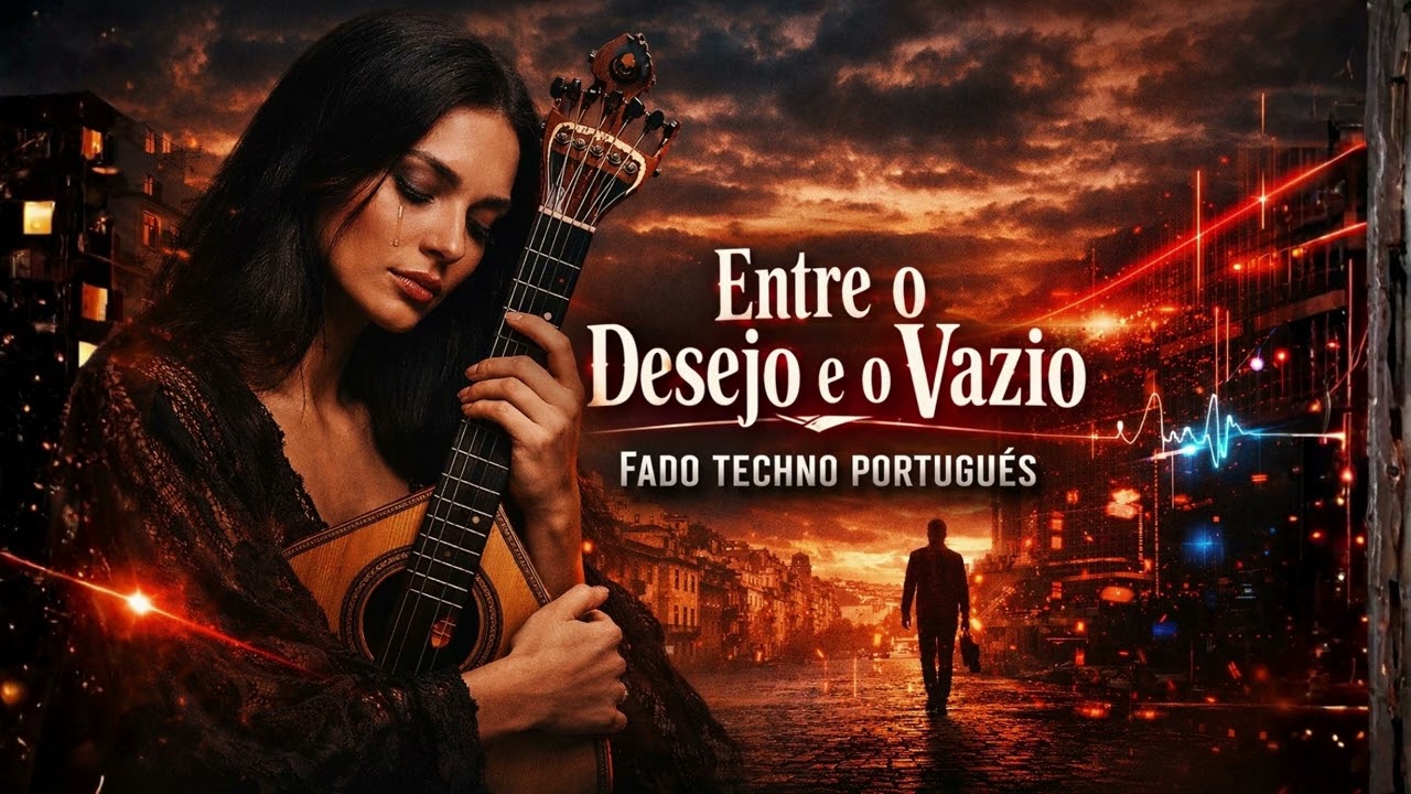 Entre o Desejo e o Vazio | Fado Techno Português | Canção de Amor, Dor e Separação