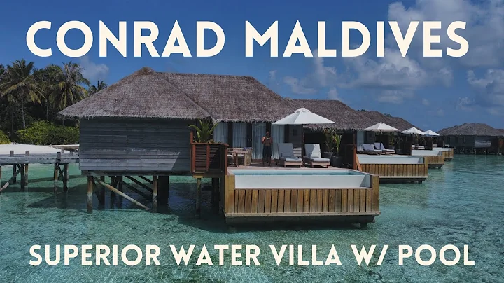 Conrad Maldives Superior Water Villa with Pool Roo...