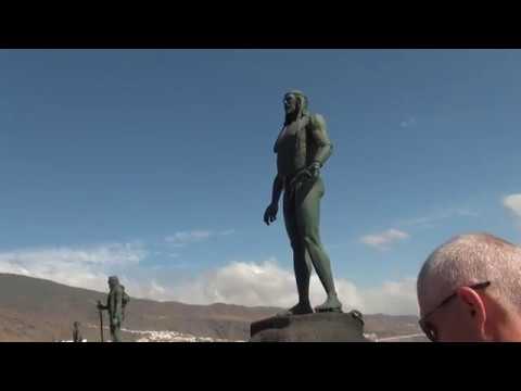 2016 Tenerife Обзорная экскурсия 02. Святая Канделярия, картины из песка и цветов.