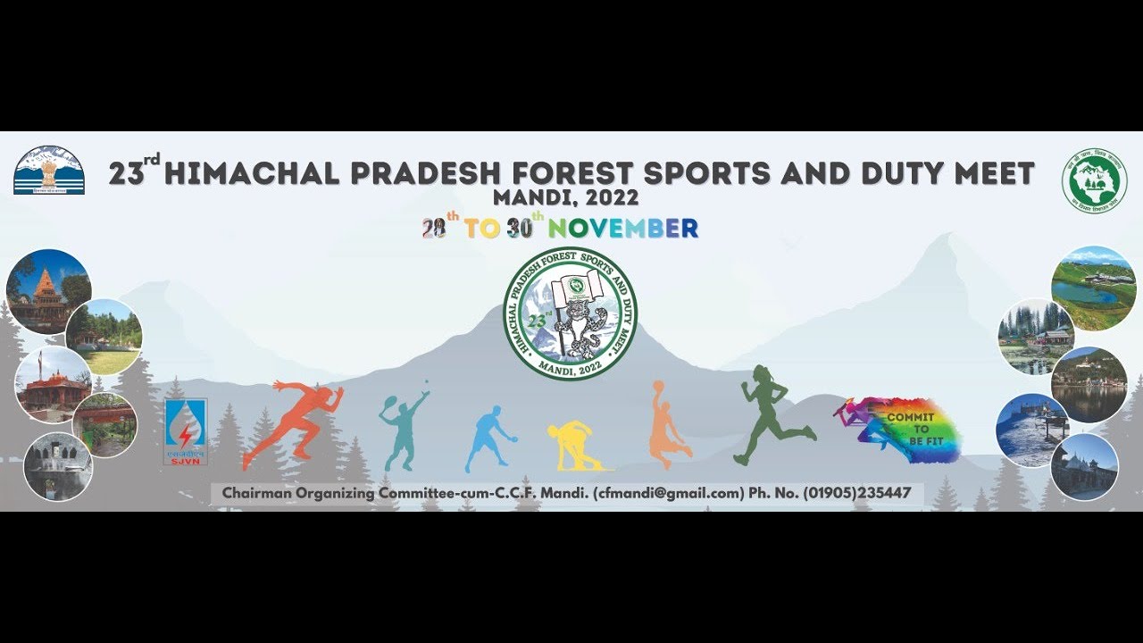 23 HIMACHAL PRADESH FOREST SPORTS AND DUTY MEET, MANDI ,2022 28 TO 30 NOVEMBER. (DAY 03)