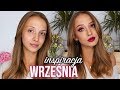 INSPIRACJA WRZEŚNIA: BORDOWE KOCIE OKO { TUTORIAL }