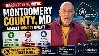 Montgomery County MD Real Estate Market Update — March 2026 | Prices Up, Competition Down — Here's W