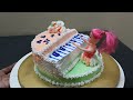 Piano Theme Cake I Mango Mawa Cream Piano Cake #cake #mango