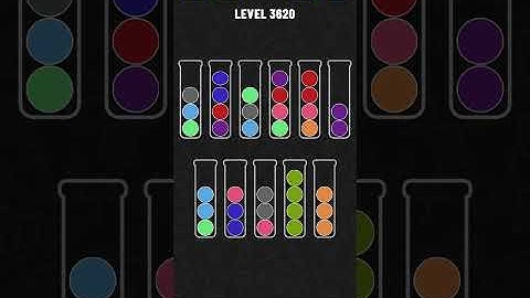 Ball Sort Puzzle Level 3620