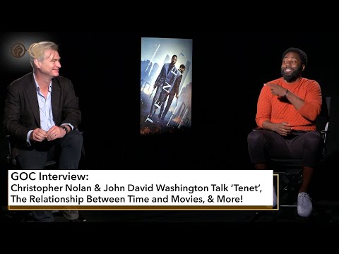 Christopher Nolan & John David Washington Talk TENET, Time Inversion, Green Lantern Fancast & More