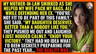 THEY THREW HIM OUT, SO HE LEGALLY TOOK EVERYTHING BACK