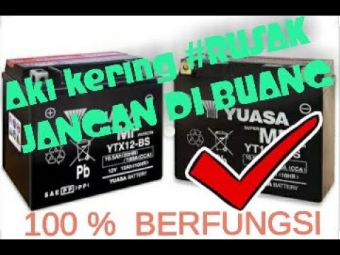 Cara Mudah Memperbaiki Aki Kering Yang Mati Season 2