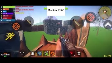 Cheating or What🤔? Sorry for the quality. [ Just Survival Multiplayer ] | MOCKER POV: | 