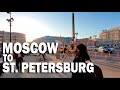 American Girl Goes from Moscow to St. Petersburg