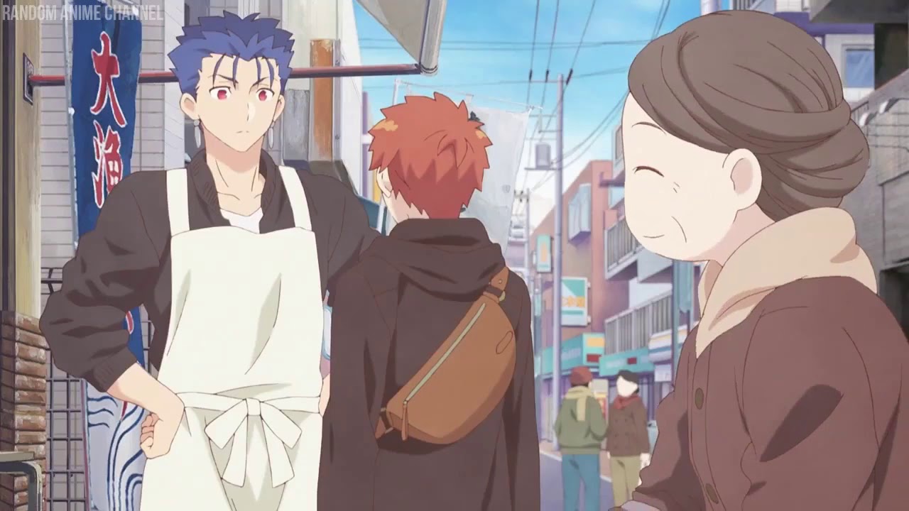 Emiya san Chi no Kyou no Gohan Lancer Works as A Part Timer - YouTube