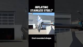 INFLATING STAINLESS STEEL? #didyouknow #science #shorts #learnsomethingnew #knowledge