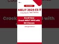 NIELIT 2025 CS IT – Course & Test Series 🔥 #NIELIT2025 #Goclasses #NIELIT