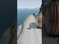 Cars&amp;Ambulance Van vs Giant Pit Bollards Crash BeamNG.Drive #shortvideo #shorts #beamngdrive  #asmr
