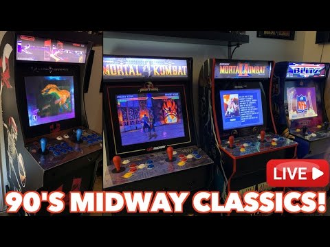 Christmas Stream! | 90's Classics on Modded Arcade1Up cabinets! from Killer Arcade Games