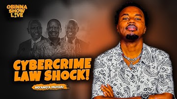 OBINNA SHOW LIVE: CYBERCRIME LAW SHOCK ! - NG