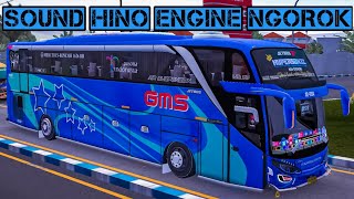 KODENAME BUSSID SOUND HINO NGOROK || BUSSID V3.6.1