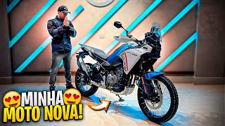 SAINDO DA CF MOTO DE IBEX 450 0KM | LANÇAMENTO 😍