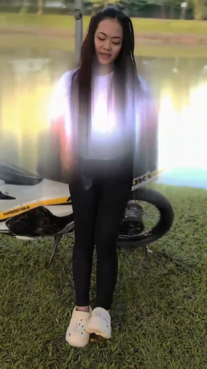 Ladies cantik motor satria fu