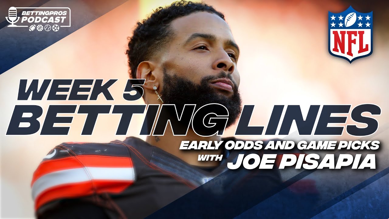 Early Week 5 NFL Betting Lines YouTube